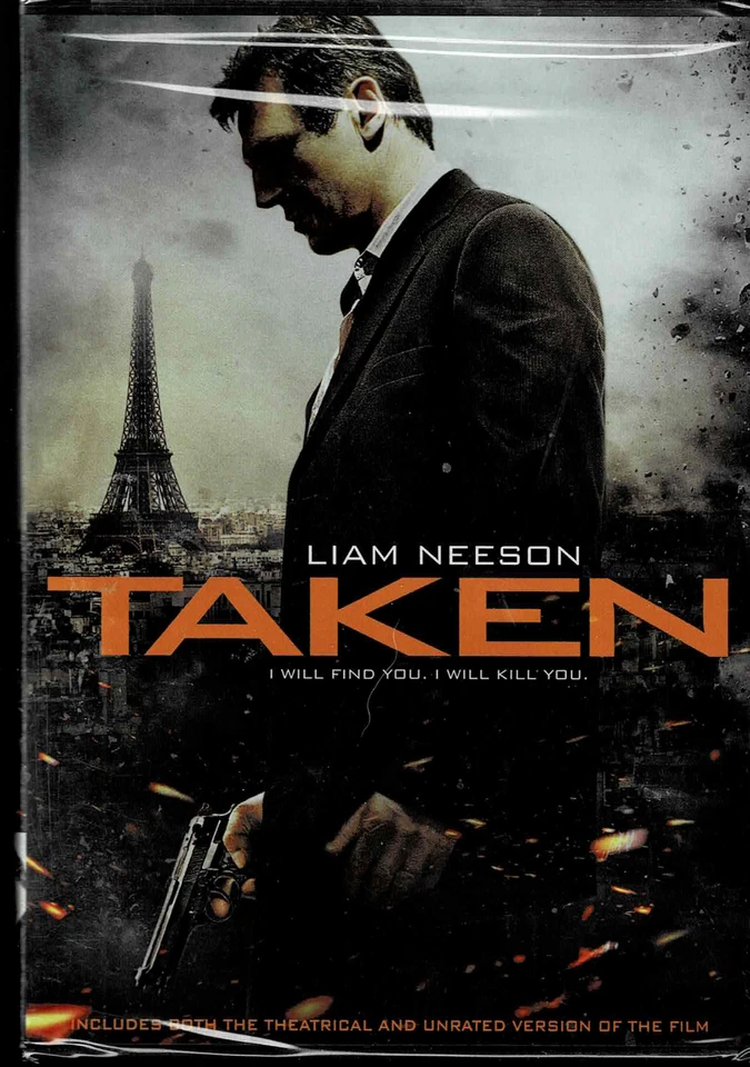 Взятый, (DVD), новый и запечатанный, Лиам Нисон, боевик, низкая стоимость доставки! - Изображение 1 из 1
