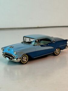 Conquest Models 1:43 Scale White Metal 1955 Oldsmobile 98 Holiday 4 Door Hardtop