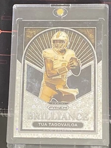 Panini Prizm Tua Tagovailoa Brilliance Disco Prizm Parallel #B-19 Dolphins 2022 - Imagen 1 de 2