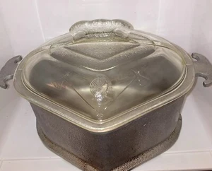 Guardian Service Kochgeschirr Herz Dreieck Form Kasserolle Topf mit Glasdeckel - Bild 1 von 8