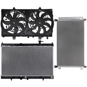 Electric Radiator Condenser Cooling Fan Kit For 2014-2017 Nissan Rogue 2018 - Bild 1 von 19