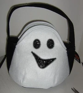 HALLOWEEN LECKERLIBEUTEL - GESPENST - NEU - AUS SCHWEREM FILZMATERIAL - Bild 1 von 5