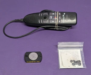 Micrófono de dictado Nuance PowerMic 4 cable de 9 pies con soporte magnético 0POWMN9 - Imagen 1 de 5