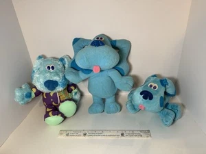 Nickelodeon Blues Clues Blue Stuffed plush Lot - Talking, Singing and Puppet! - Picture 1 of 8