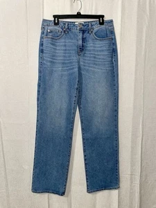 Edited by Remi Bader Women's Sz 8 Loose Straight Blue Jeans 32x31 Hi Rise - Picture 1 of 16