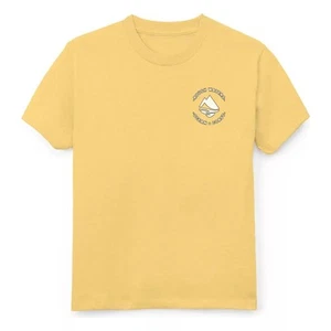 Boy’s Yellow Ocean + Coast® Boys 8-20 Pelican Short Sleeve T-Shirt Tee - Picture 1 of 2