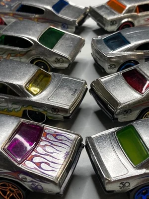 Hot Wheels 50TH "Zamac" Juego Completo 1-8 Suelto Lote de 8 Buen Estado Foto 1 de 4