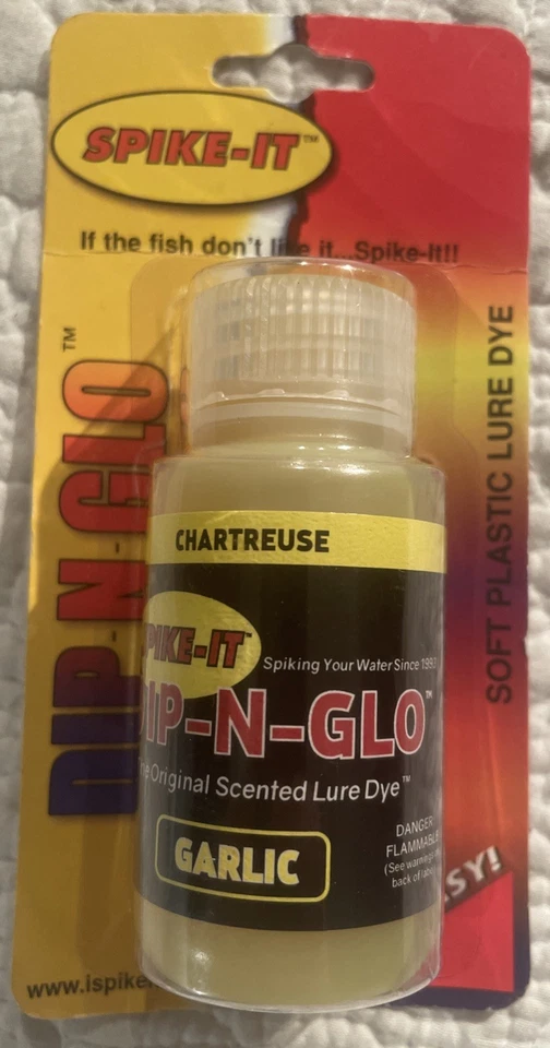 Spike It Dip-N-Glo Gamefish 2 oz Chartreuse - New - Image 1 of 1