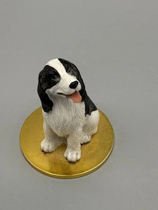VTG Springer Spaniel Dog Mini Figurine Tiny Ones DG T22B Conversation Concepts - Picture 1 of 8
