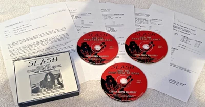 Slash and The Hard Edge Of Rock Media America Radio Special (3 cds) 1991 + Cues - Image 1 of 4