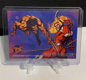 1995 Fleer Ultra X-Men Greatest Battles "Omega Red vs Wolverine" #135 NM/MINT - Picture 1 of 2