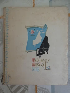 programme printemps musical nice 1951 enchantements d'espagne espanita Cortez - Foto 1 di 5