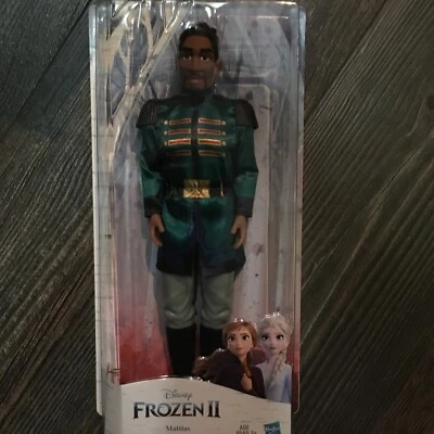 Muñeca de Moda Mattias Disney Frozen 2 II - Camisa/Ropa Desmontable - HASBRO  Foto 1 de 2