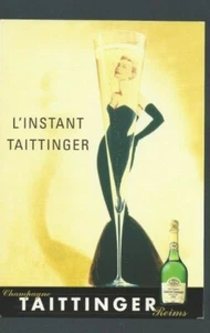 Post Card France Taittinger Reims Champagne Advertising 4 X 6 - Photo 1/1