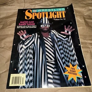 WWF Wrestling Spotlight Volume 13 1991 Randy Savage WWE WCW (FULL COLOR) - Picture 1 of 4