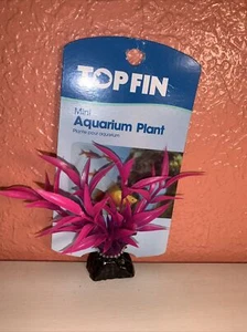 Top Fin Mini Aquarium Plant Top Fin Pink - Picture 1 of 4