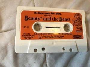 Vintage Tele-Story Beauty and the Beast 1975 Superscope Cassette Tape NO BOOK - Picture 1 of 1