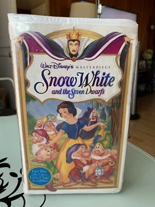 WALT DISNEY MASTERPIECE SNOW WHITE & SEVEN DWARF VHS #1524 Movie FACTORY SEALED - Imagen 1 de 7