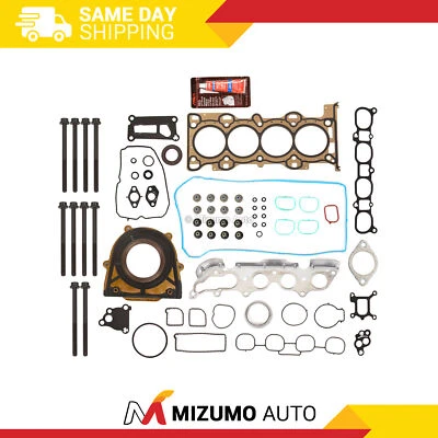 Full Gasket Set Head Bolts Fit 06-09 Mazda 3 5 6 MX-5 2.0L 2.3L DOHC LDF MZR - Image 1 of 4