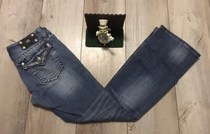 Miss Me Jeans Boot Cut JW5180B8V Womens 28 X 30 Minimal Wear - Picture 1 of 7