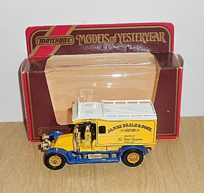 Matchbox MODELS OF YESTERYEAR Y25-1.B1 1910 RENAULT TYPE AG VAN "JAMES NEALE" - Image 1 of 4