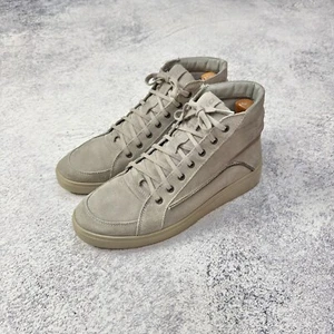Diesel S-Vipe Mid Herren Grau Hoch Wildleder Turnschuhe US9 UK8 EU42 27cm - Bild 1 von 16
