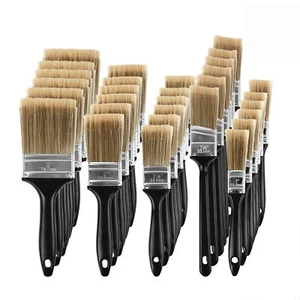 30 Pieces Paint Brush Set, 5 Sizes Chip Paintbrush Bulk for Wall Home House T... - Picture 1 of 7