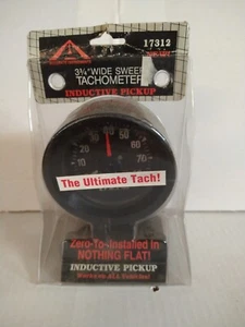 3-3/4 Inch Wide Sweep Tachometer Accurate Instruments 17312 - Picture 1 of 2