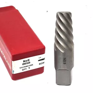 Extractor de Tornillos Cleveland Extractor de Tornillos Espiral Ezy-Out, No. 9 - Imagen 1 de 5