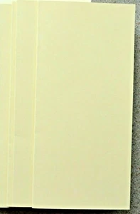 20 x Hojas A4 Buena Calidad Doble Cara 290gsm Tarjeta de Color Crema NUEVO - Imagen 1 de 1