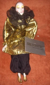 1 KARNEVAL CLOWN HARLEKIN PUPPE NARR 1 = SILVESTRI - Bild 1 von 1