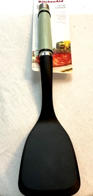 KITCHENAID SLOTTED TURNER GREEN SAFE FOR ALL COOKWARE NIP - Image 1 of 4