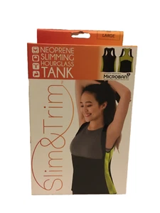 Tuta modellante corpo dimagrante in neoprene canotta clessidra slim e orlo taglia GRANDE - Foto 1 di 5