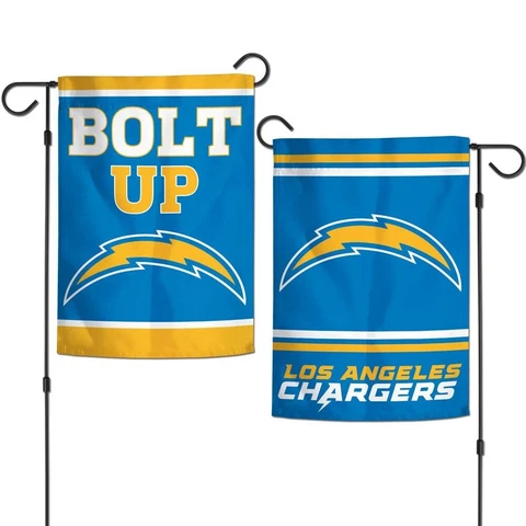 LOS ANGELES CHARGERS 2/SIDED GARDEN FLAG FROM WINCRAFT Cover