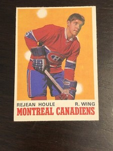 1970-71 OPC #174 Rejean Houle Rookie Card