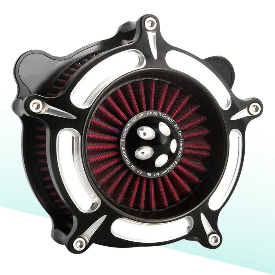 Turbine Air Intakes for Harley Dyna/Softail Heritage/Fat Boy 1993-2015 Foto 1 de 4