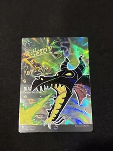 Lorcana Diablo Verzauberte Karte Signiert & Skizze Christian Romero Gral 211/204 - Bild 1 von 5