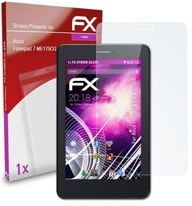 atFoliX Glass Protector for Asus Fonepad 7 ME175CG 9H Hybrid-Glass - Picture 1 of 8