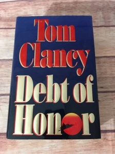 Debt of Honor by Tom Clancy hard cover novel with dust jacket 1994 - Foto 1 di 8