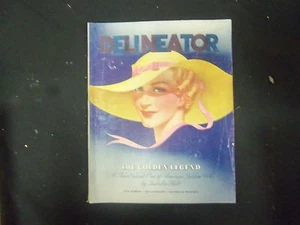 1934 AUGUST DELINEATOR MAGAZINE - GREAT COVER, STORIES AND ADS - ST 3784 - Imagen 1 de 2