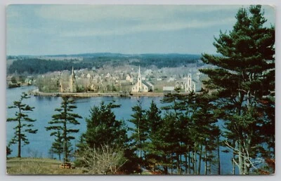 Postal Mahone Bay Nueva Escocia Canadá Foto 1 de 2