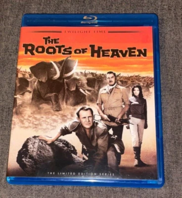 The Roots of Heaven Blu-ray Twilight Time Limited Edition Series, 3000 COPIES NM - Image 1 of 4
