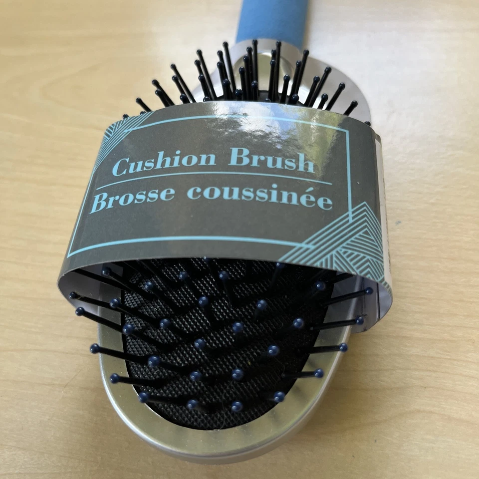 Greenbrier International Inc 2001 女士靠垫刷 9 英寸蓝色头发配件 — 第 1/4 张图片