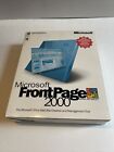 Microsoft FrontPage 2000CD-ROM/Windows 95 98 NT 2000*FABRYCZNIE NOWY ZAPIECZĘTOWANY-VINTAGE