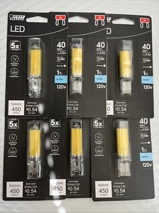 Feit Electric G-9 40-Watt Equivalent Daylight (5000K) (6PK) - Picture 1 of 6