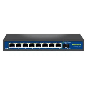 Hisource 2.5G 4 8 Port Ethernet Switch POE Networck Switch Uplink 2*10G Port - Picture 1 of 12