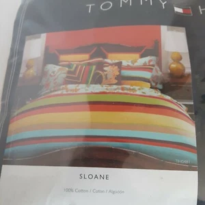 Tommy Hilfiger Sloane Falda Cama King Talla 2001 Terrosa, Masculina, Color Pop - Imagen 1 de 5