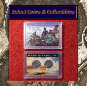 U.S. Minted Westward Journey/Crossing Delaware Coin Sets 2004-P & 2021-P - Picture 1 of 7