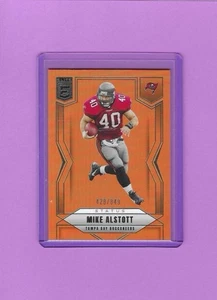 Panini Donruss Elite 2025 - Mike Alstott #51 Status naranja metálico/849 - Imagen 1 de 2