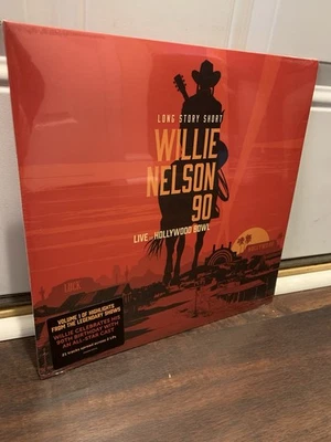 Long Story Short: Willie Nelson 90: Live at the Hollywood Bowl 2Lp Vol. 1 NEW Foto 1 de 3